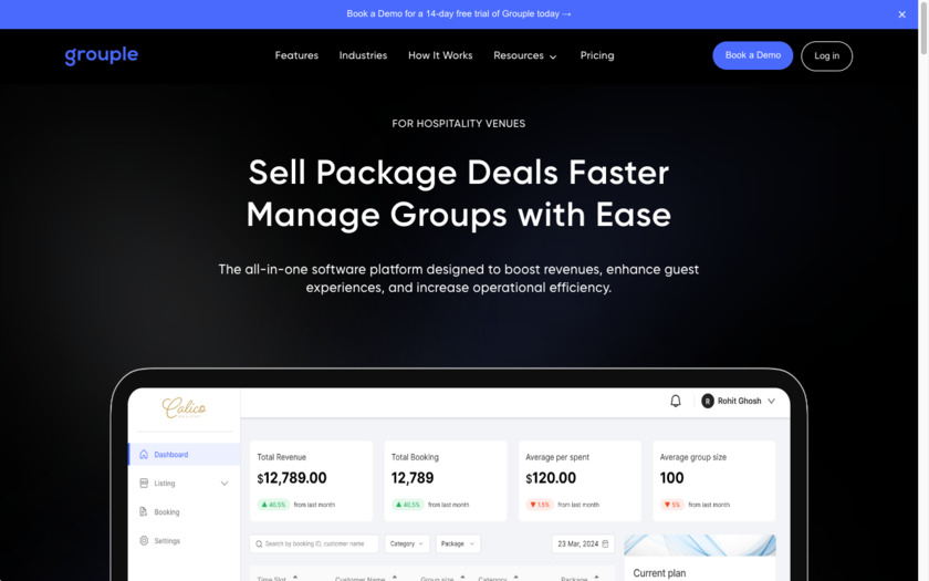 Grouple Landing Page