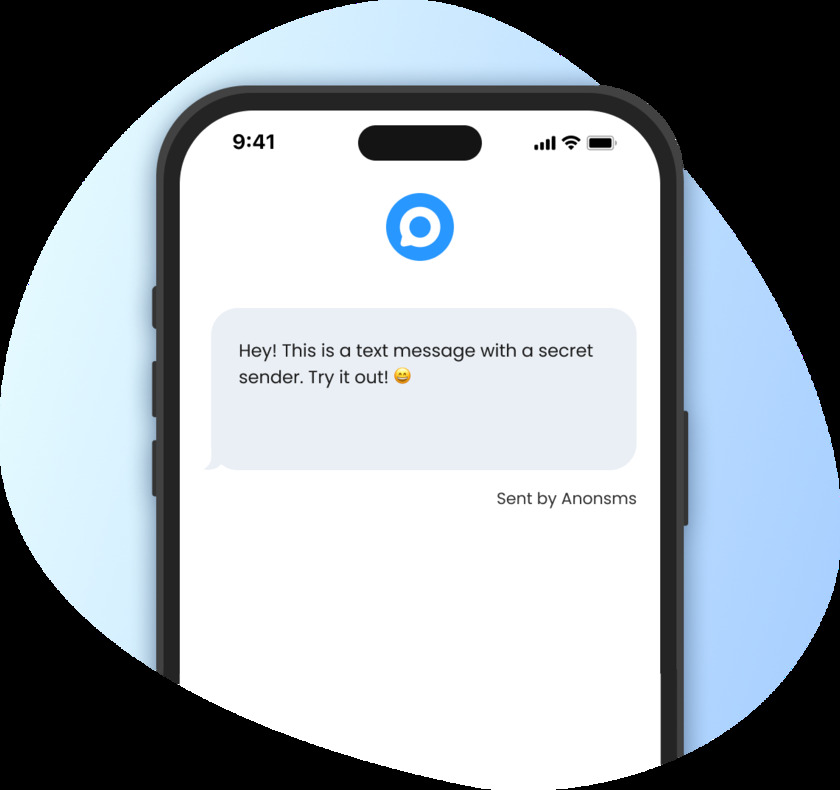 Anonsms Landing Page