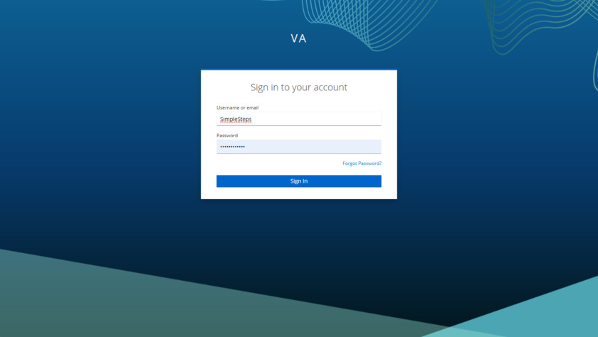 Visual Assistance Landing Page