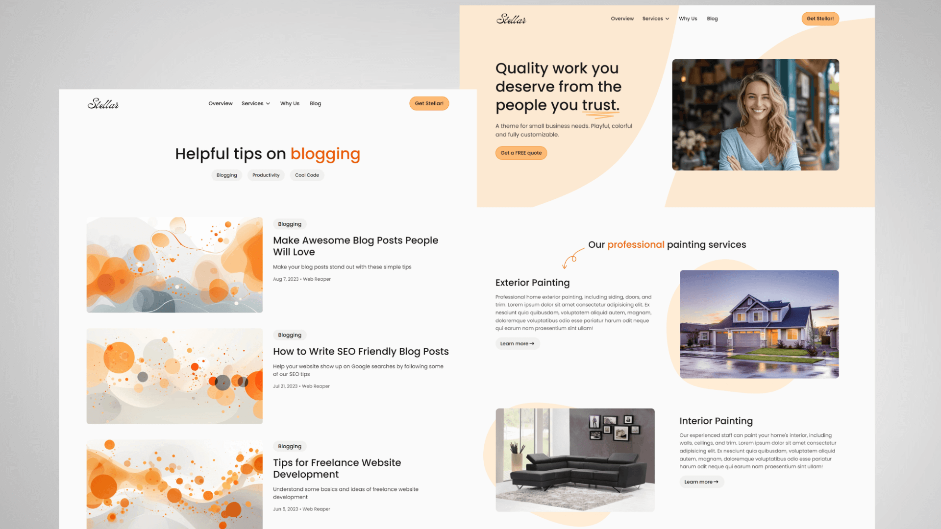 Cosmic Themes Stellar Business Template