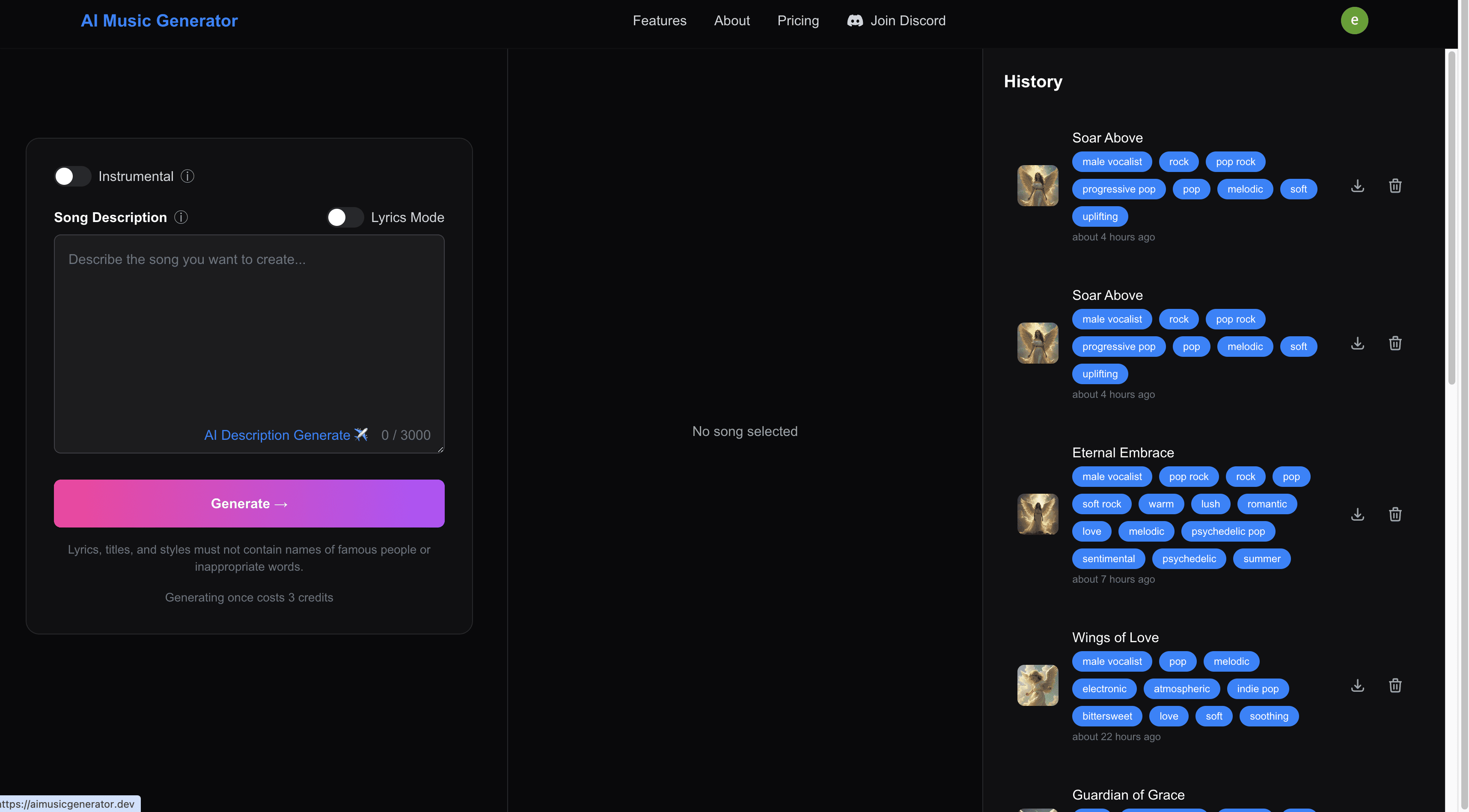AIMusicGenerator.dev 