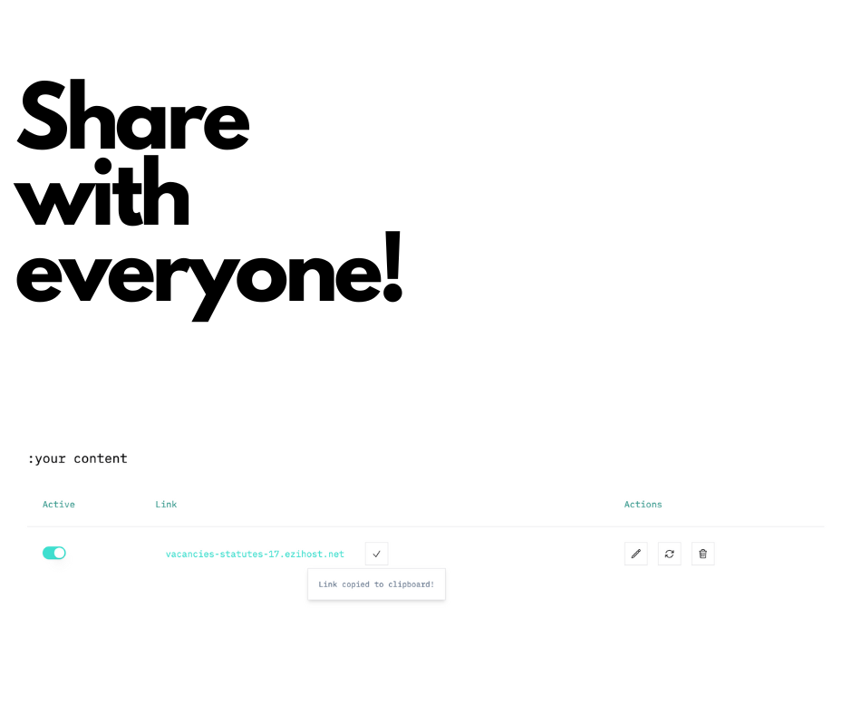 ezihost.org Share with everyone