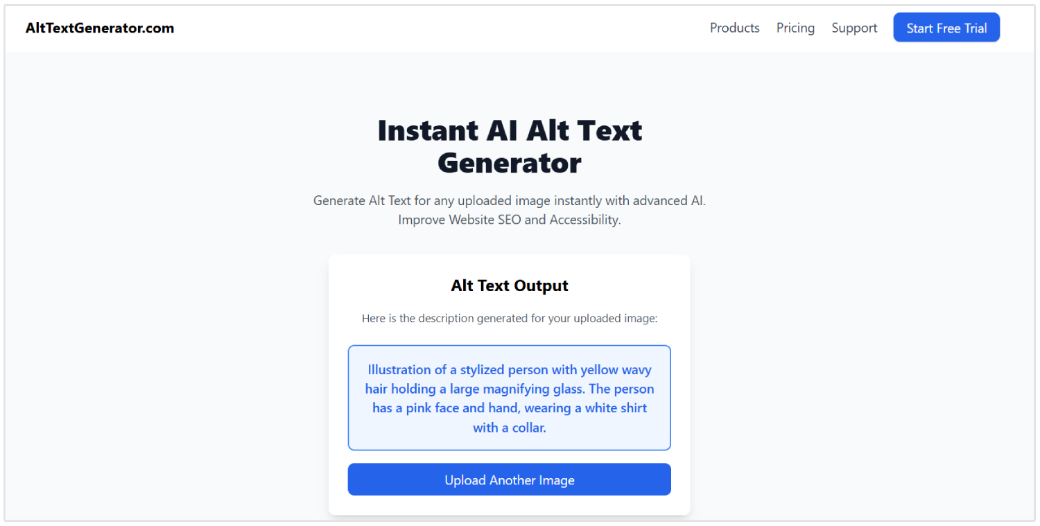AltTextTGenerator AI generated image alt text
