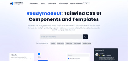 ReadymadeUI image