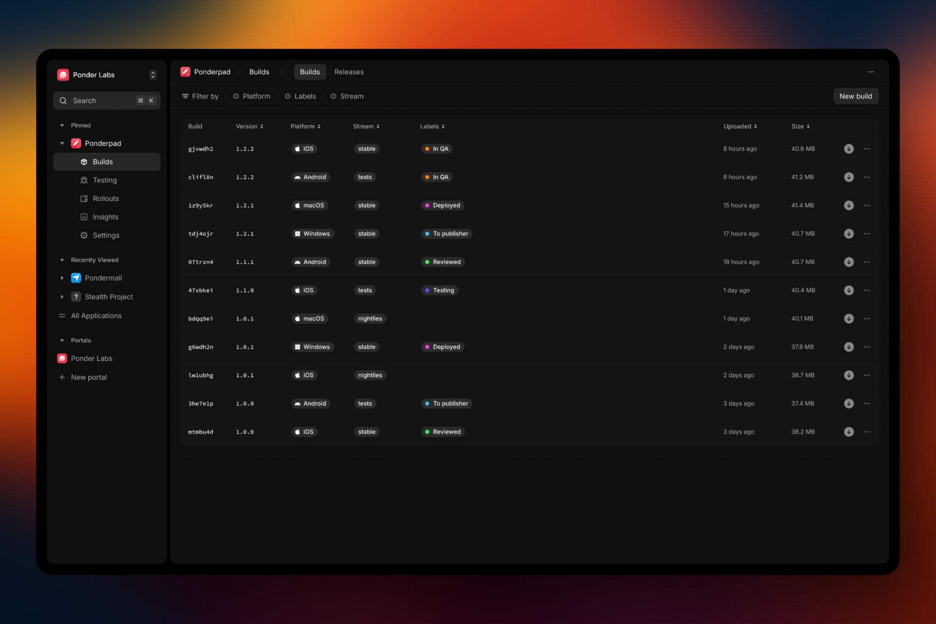 Buildstash 