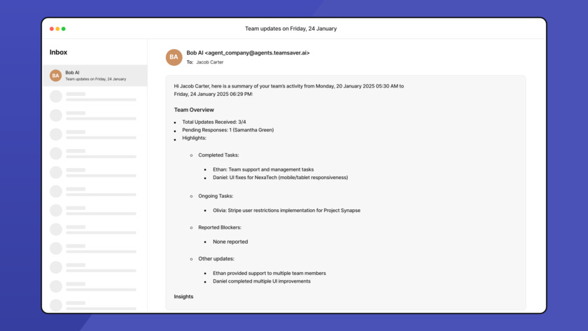 Teamsaver.ai Landing Page