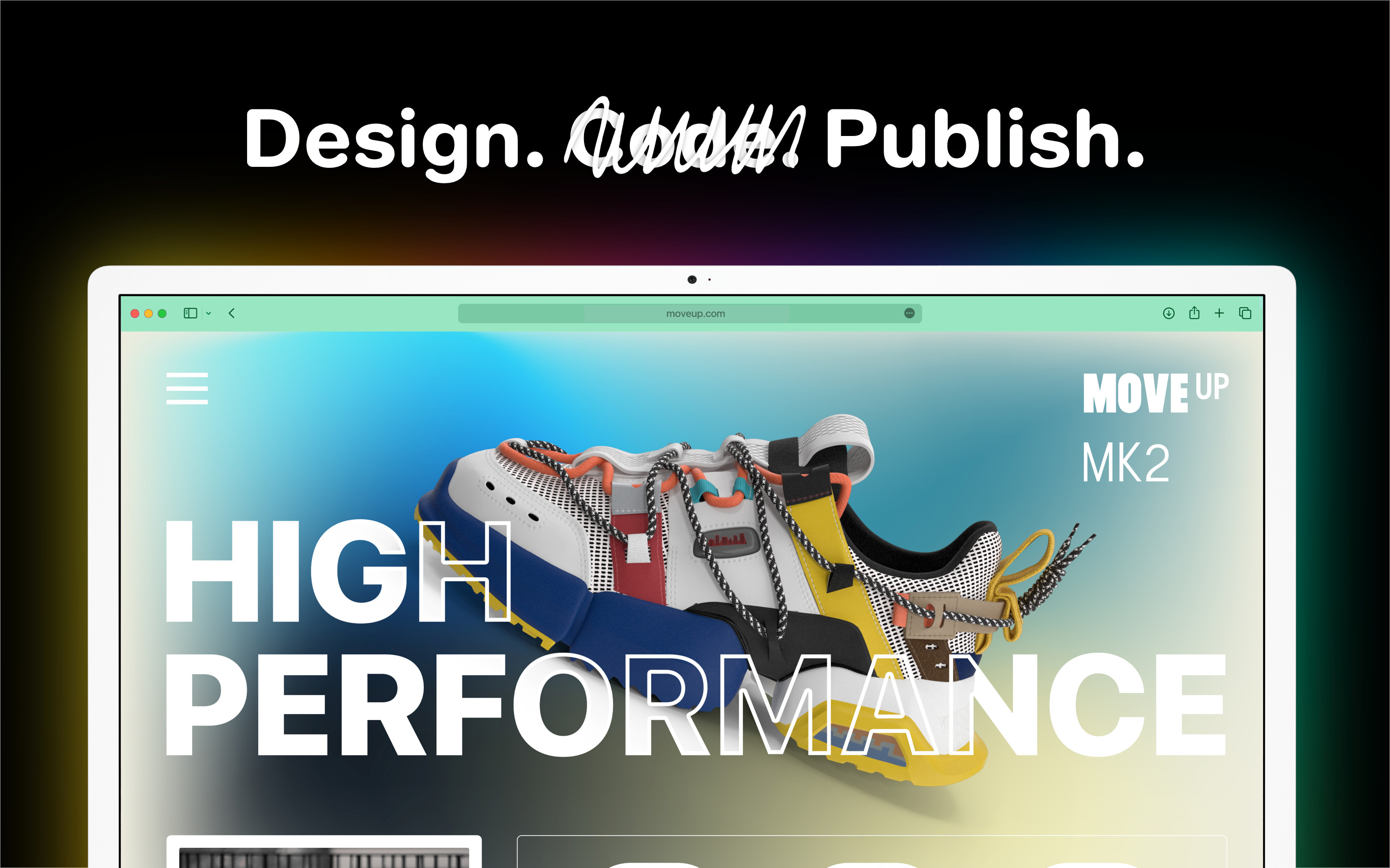 Sitely App Design -> Publish