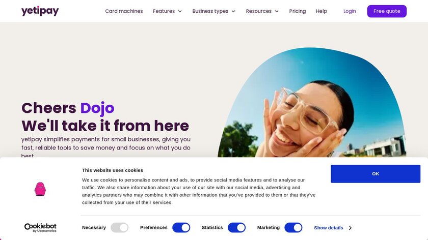 yetipay Landing Page