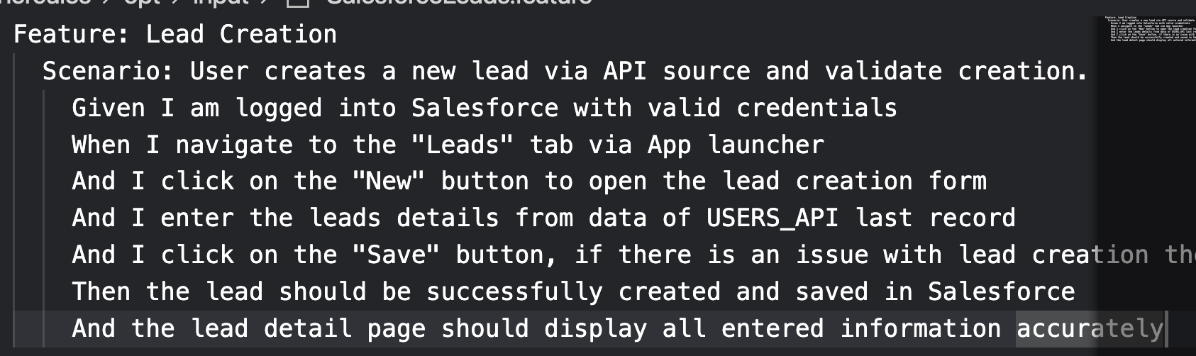 TestZeus Sample test case