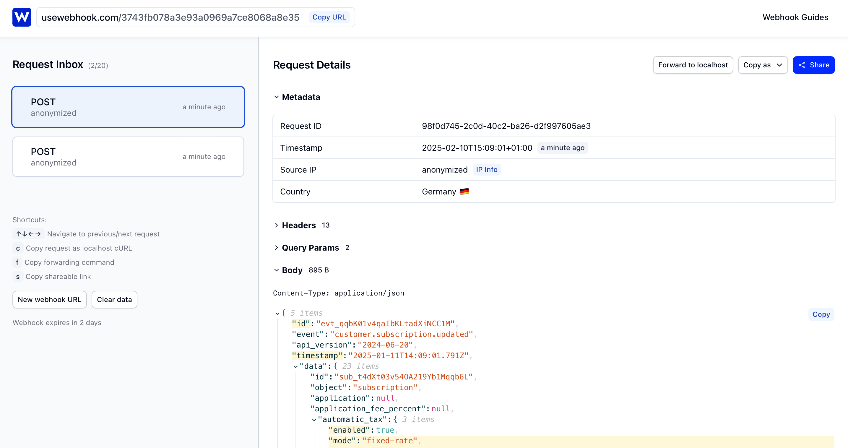 UseWebhook 