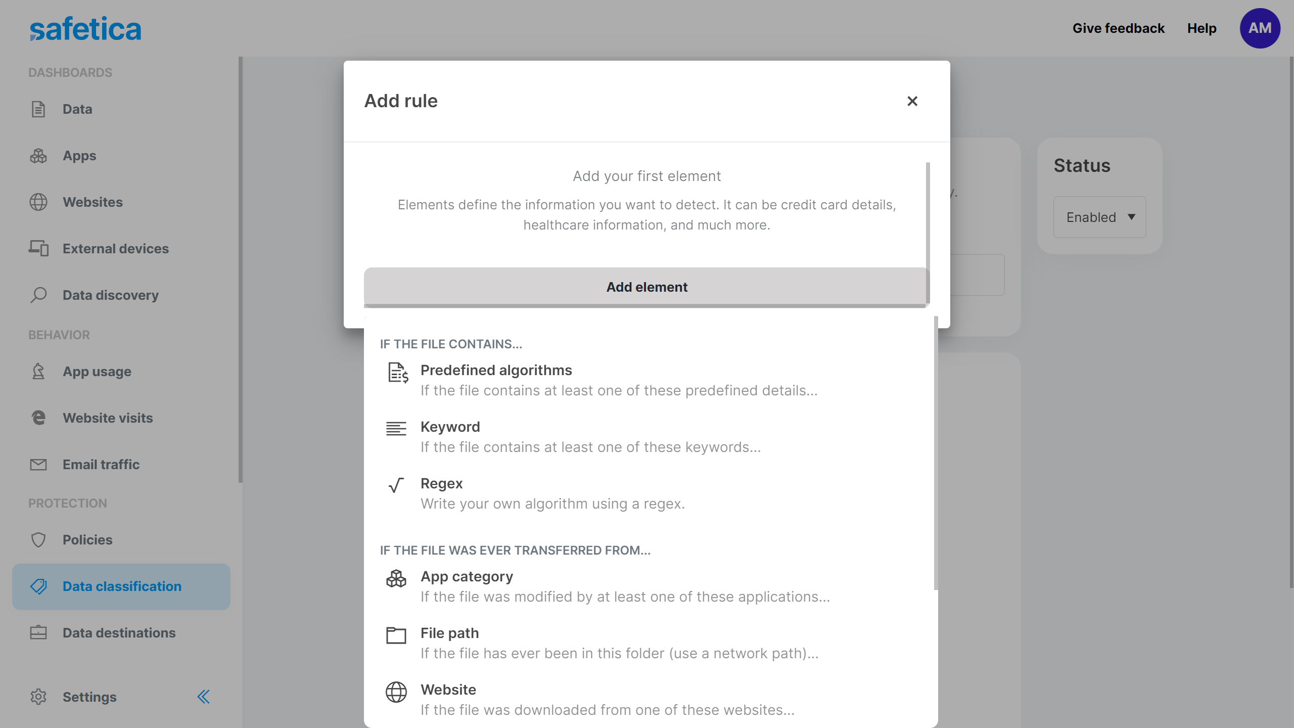 Safetica Safetica Data Classification