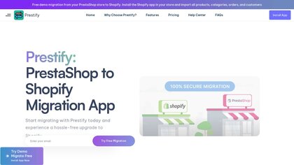 Prestify: Migration App image