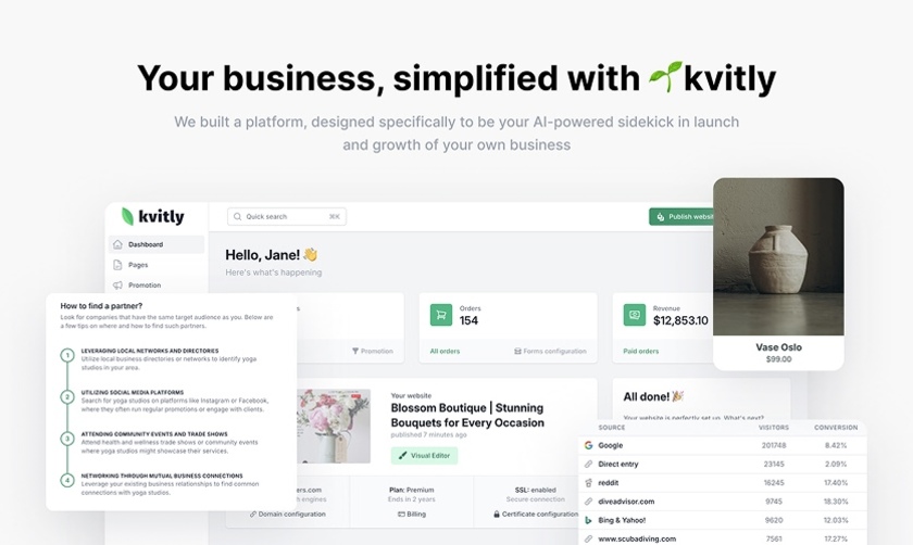 kvitly Your business, simplified with kvitly kvitly Your business, simplified with kvitly