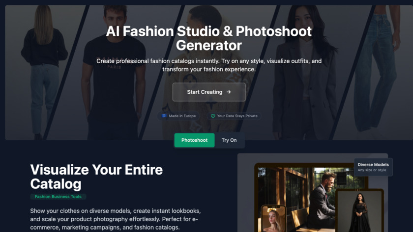 CostumePlay AI Landing Page CostumePlay AI Landing Page