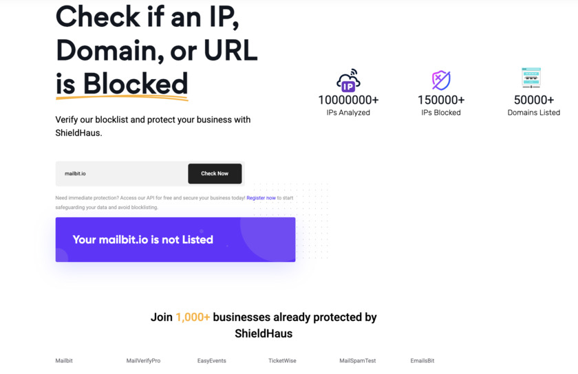 Shieldhaus Landing Page