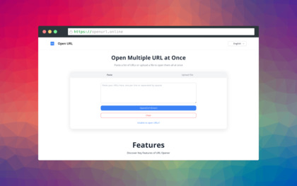 Open URL Online image
