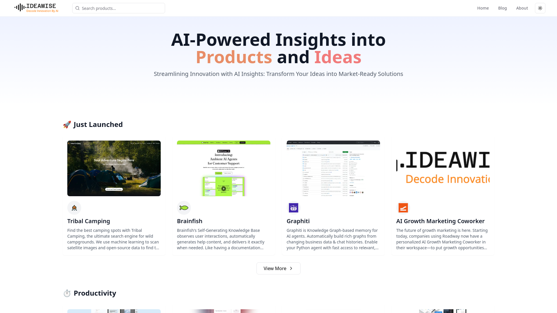 IdeaWise.AI 