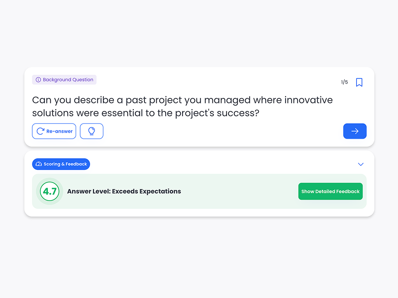 InterviewsPilot InterviewsPilot Practice Feedback