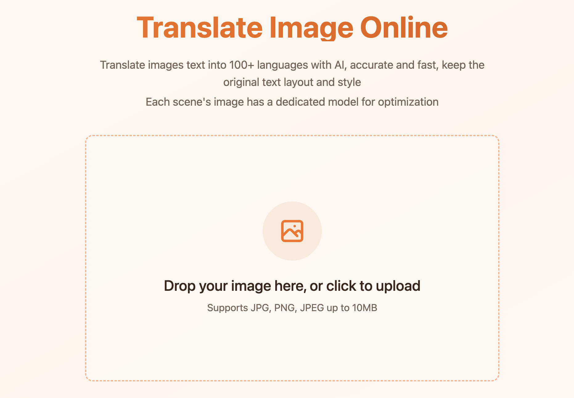 Translate Image App image translator