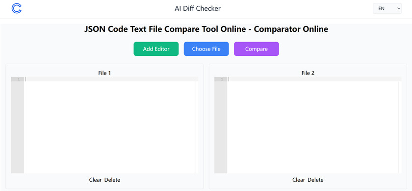 Comparator Online Landing Page