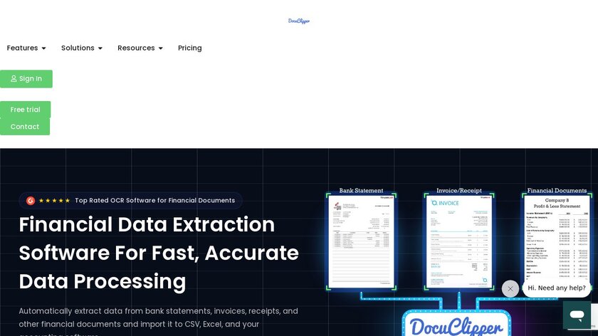DocuClipper Landing Page