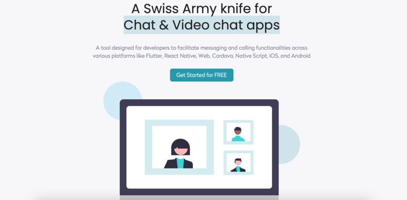 ConnectyCube Landing Page