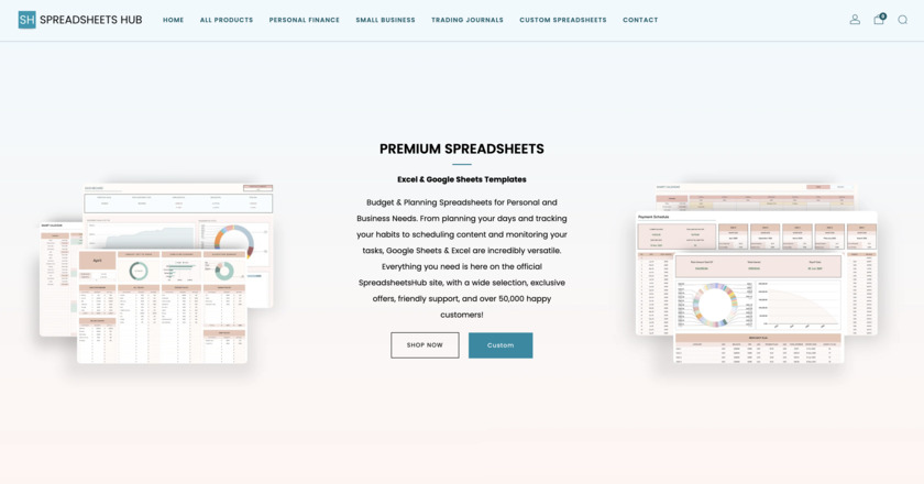 Spreadsheets Hub Spreadsheets Hub - Premium Spreadsheet Templates