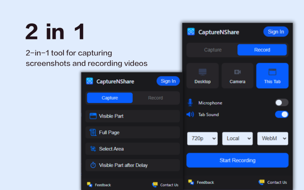 CaptureNShare CaptureNShare: Capture, Record, Edit & Share
