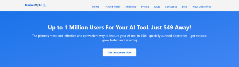 MarketMyAI Landing Page