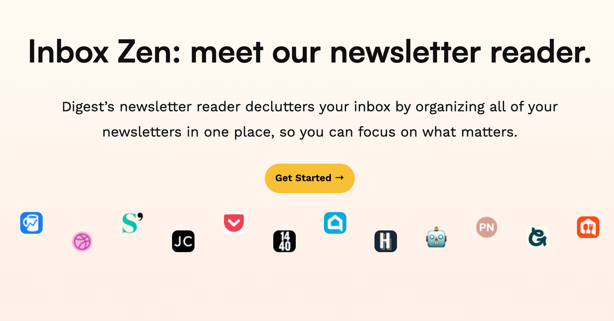 Use Digest Newsletter Reader