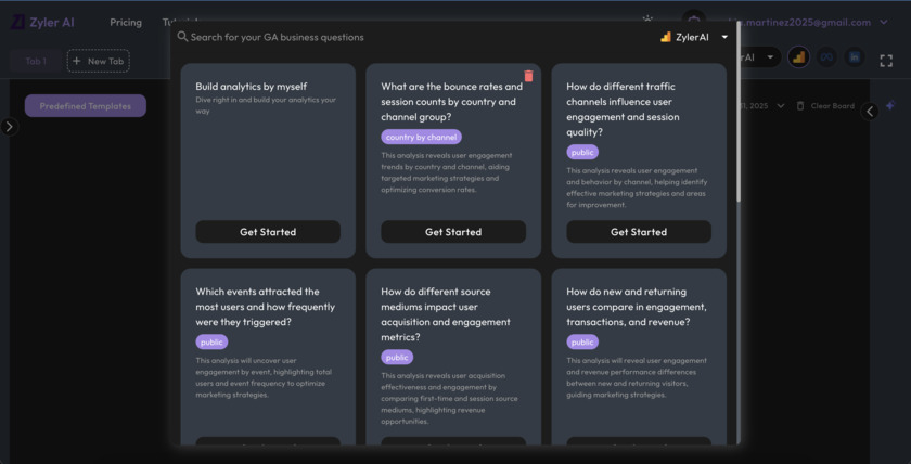 Zyler AI Landing Page
