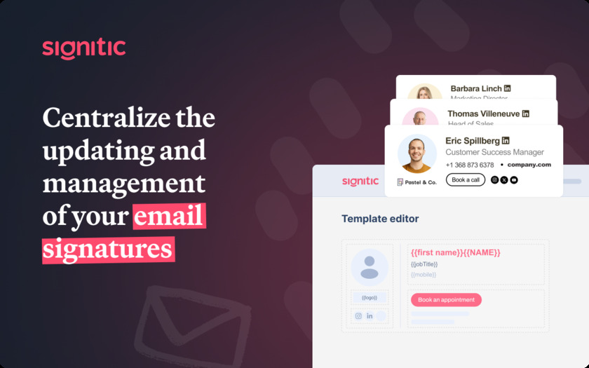 Signitic Landing Page