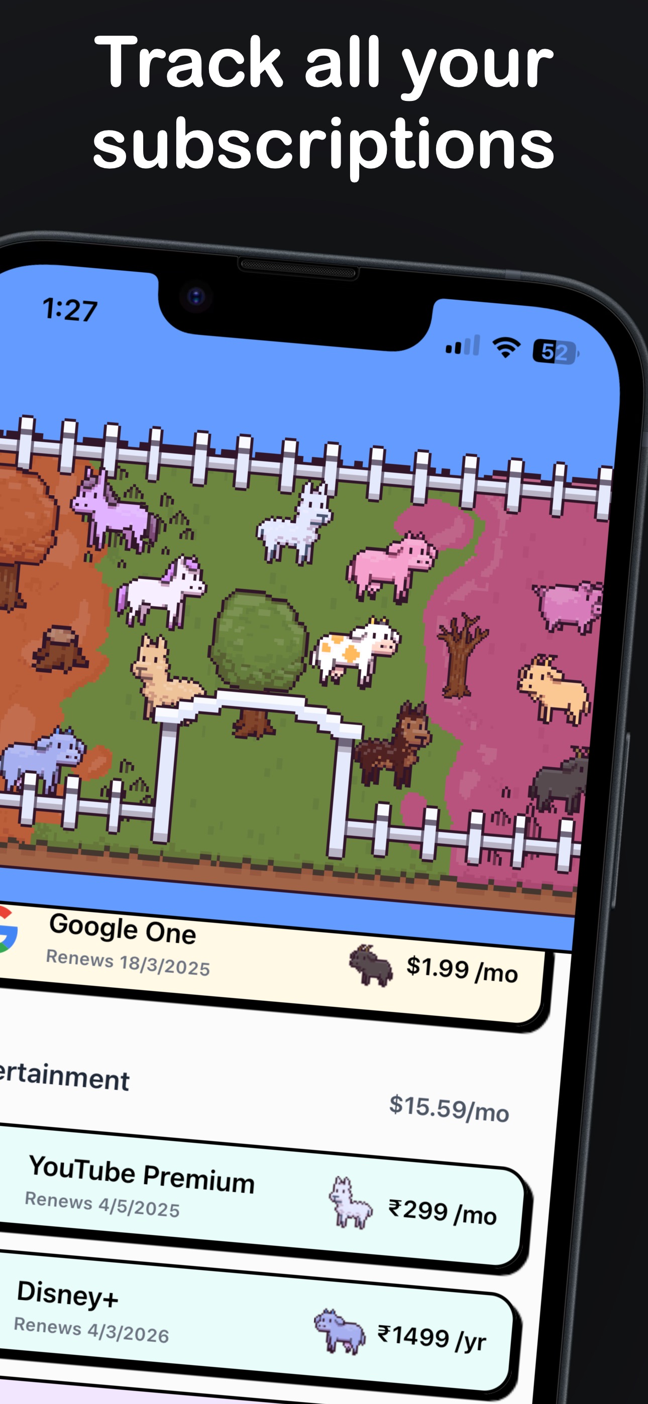 SubFarm App 