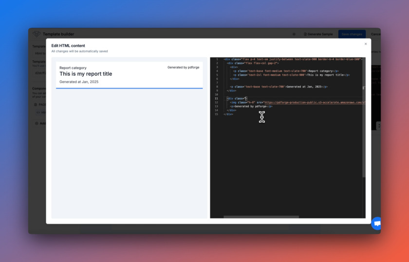 Pdforge Landing Page