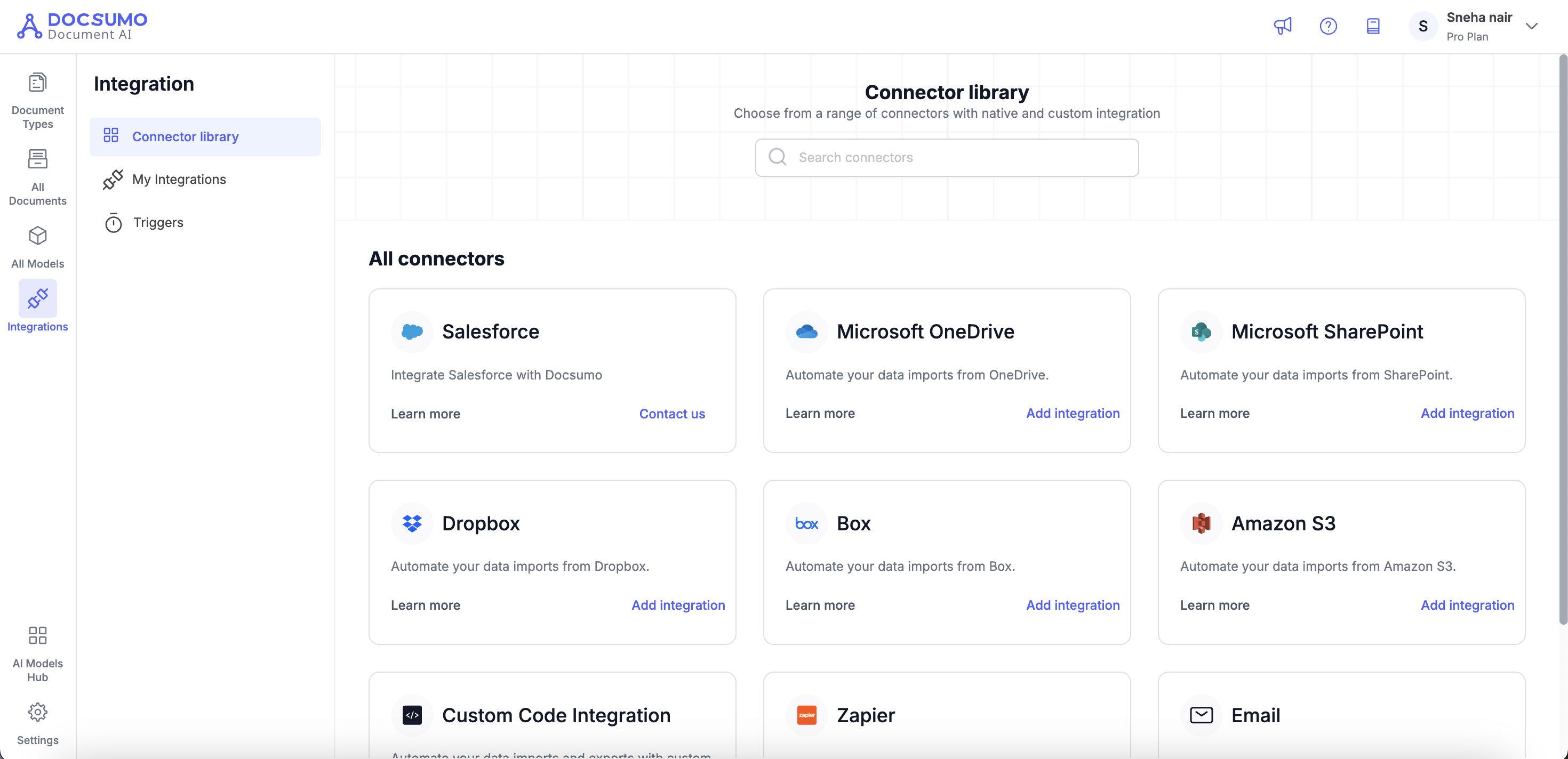 Docsumo Docsumo Integrations Hub