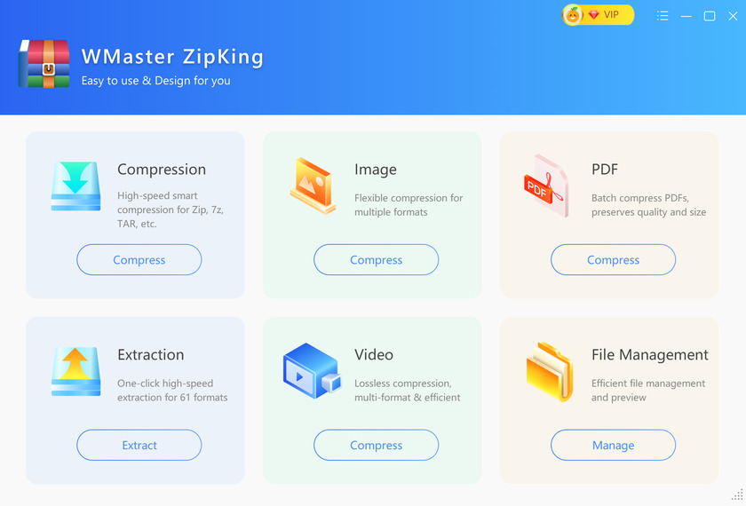 ZipKing Landing Page