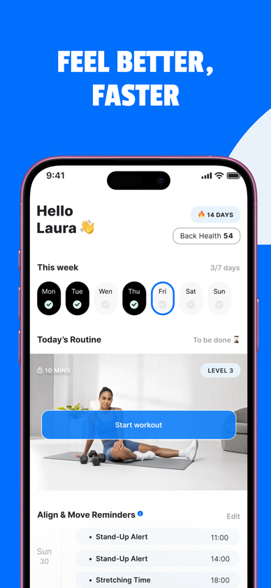 Backed App Home Screen Backed App Home Screen