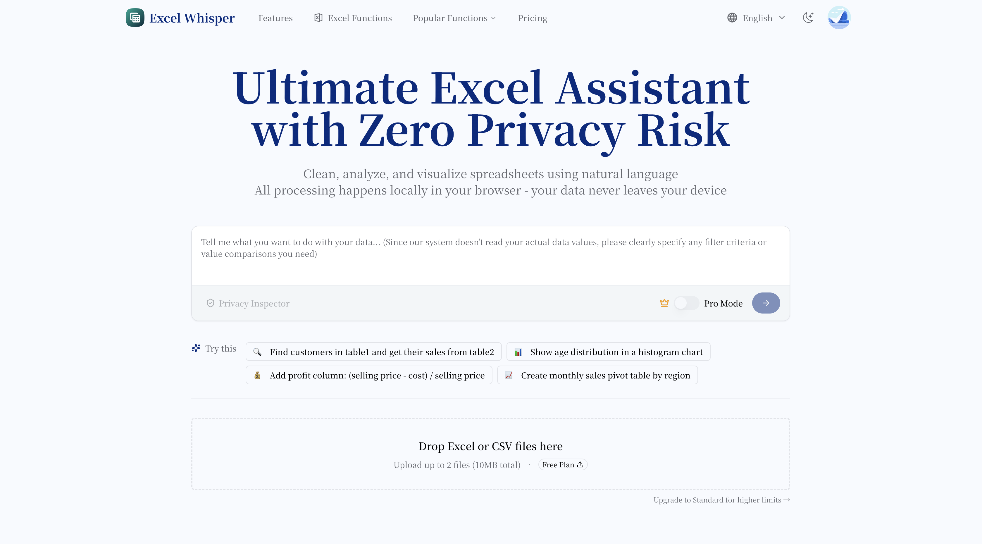 Excel Whisper 