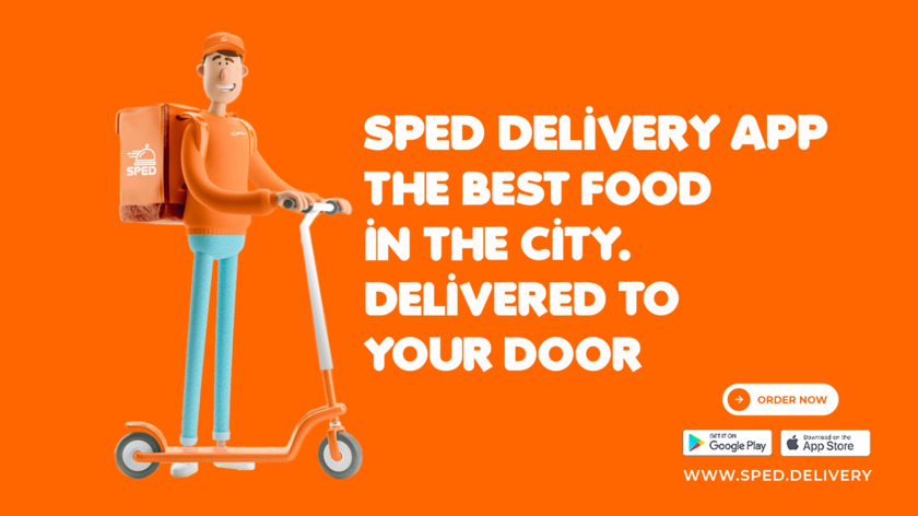 Sped Delivery Landing Page