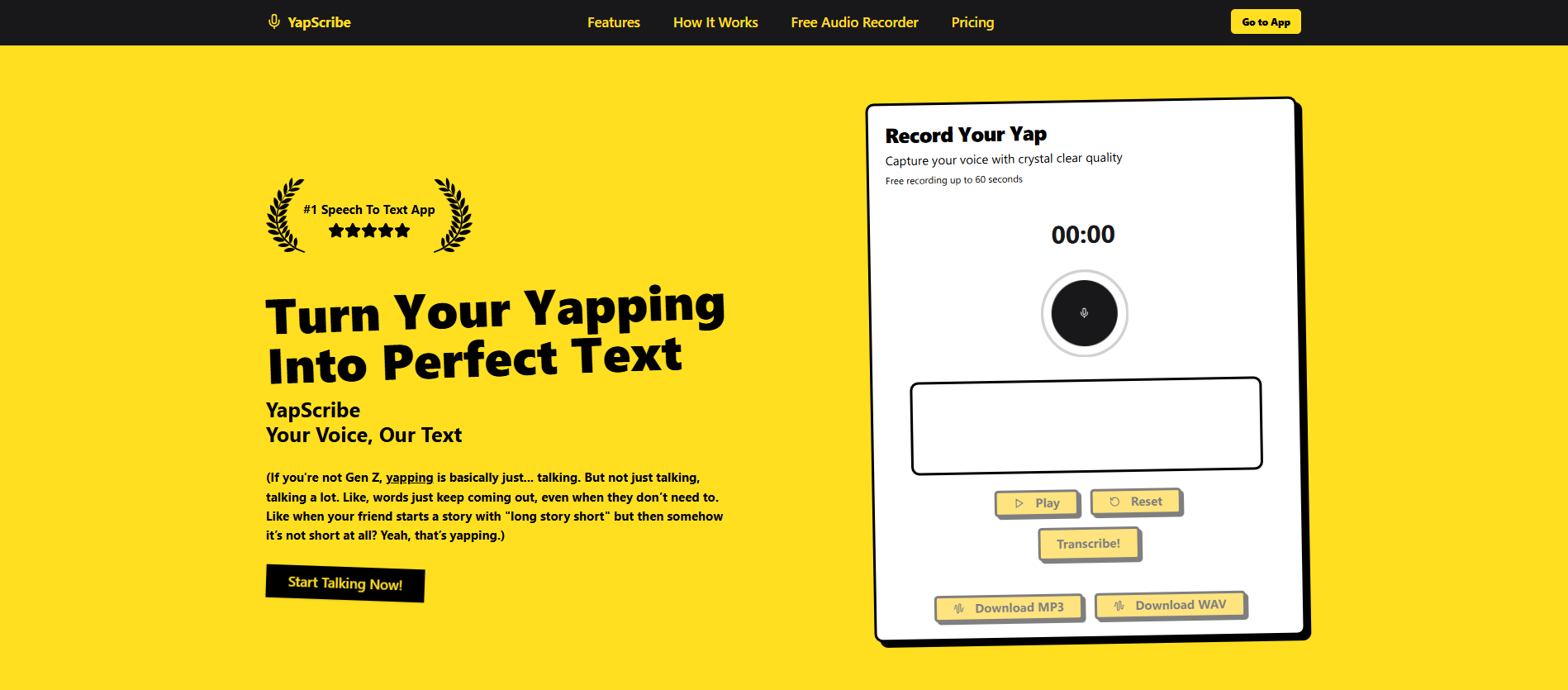 YapScribe 