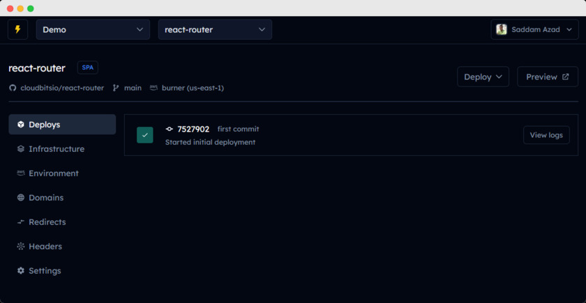 Thunder.so Landing Page