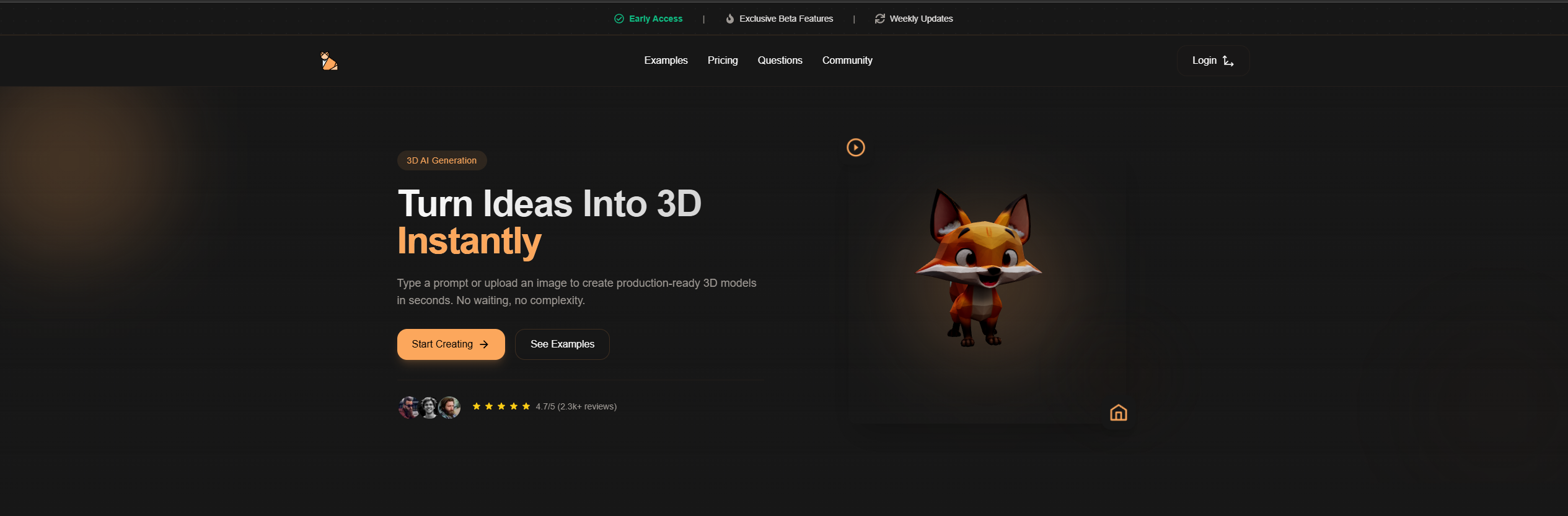 SimpleMesh.ai Landing Page