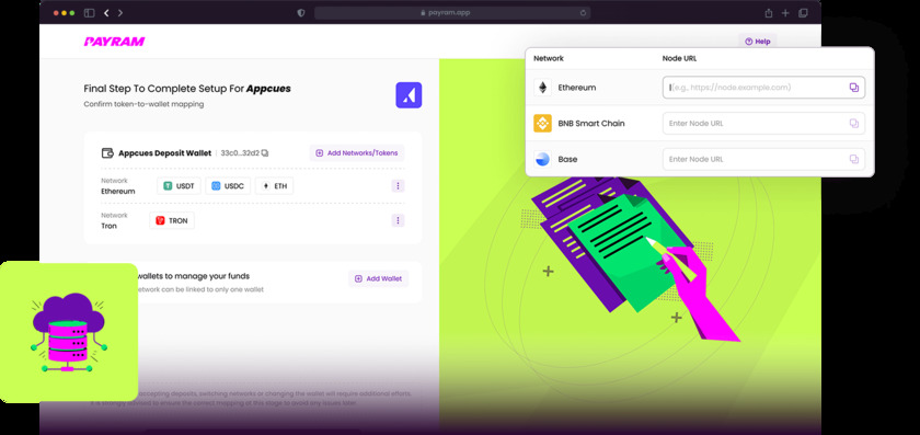 PayRam Landing Page