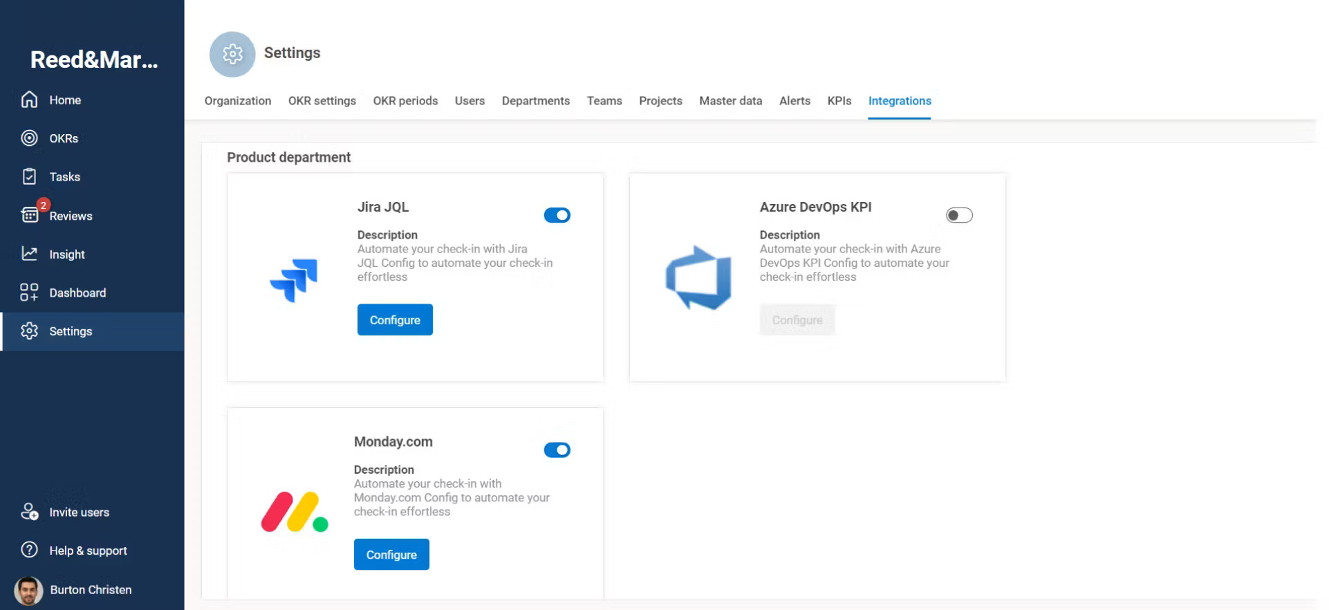Worxmate.ai Worxmate OKR Software