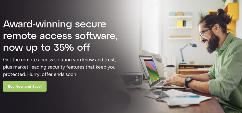GoToMyPC Landing Page