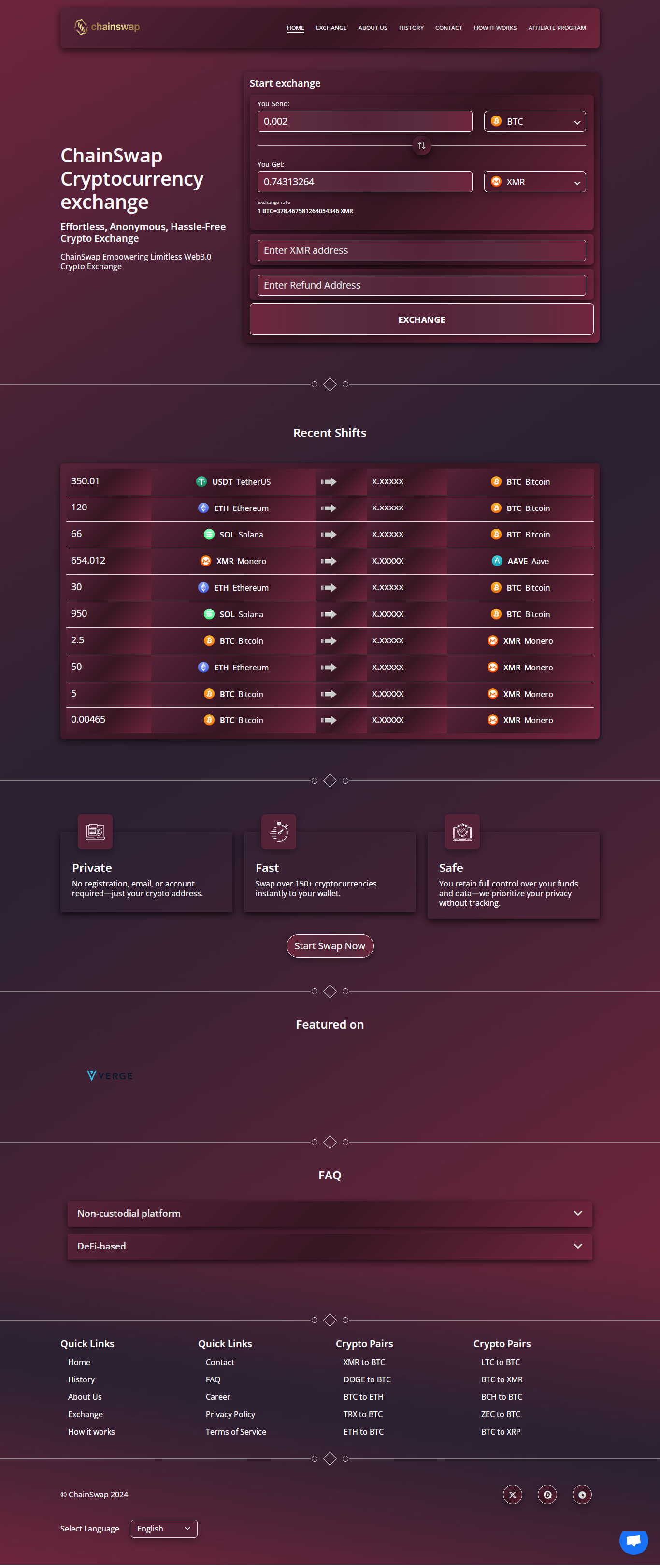 ChainSwap.io 