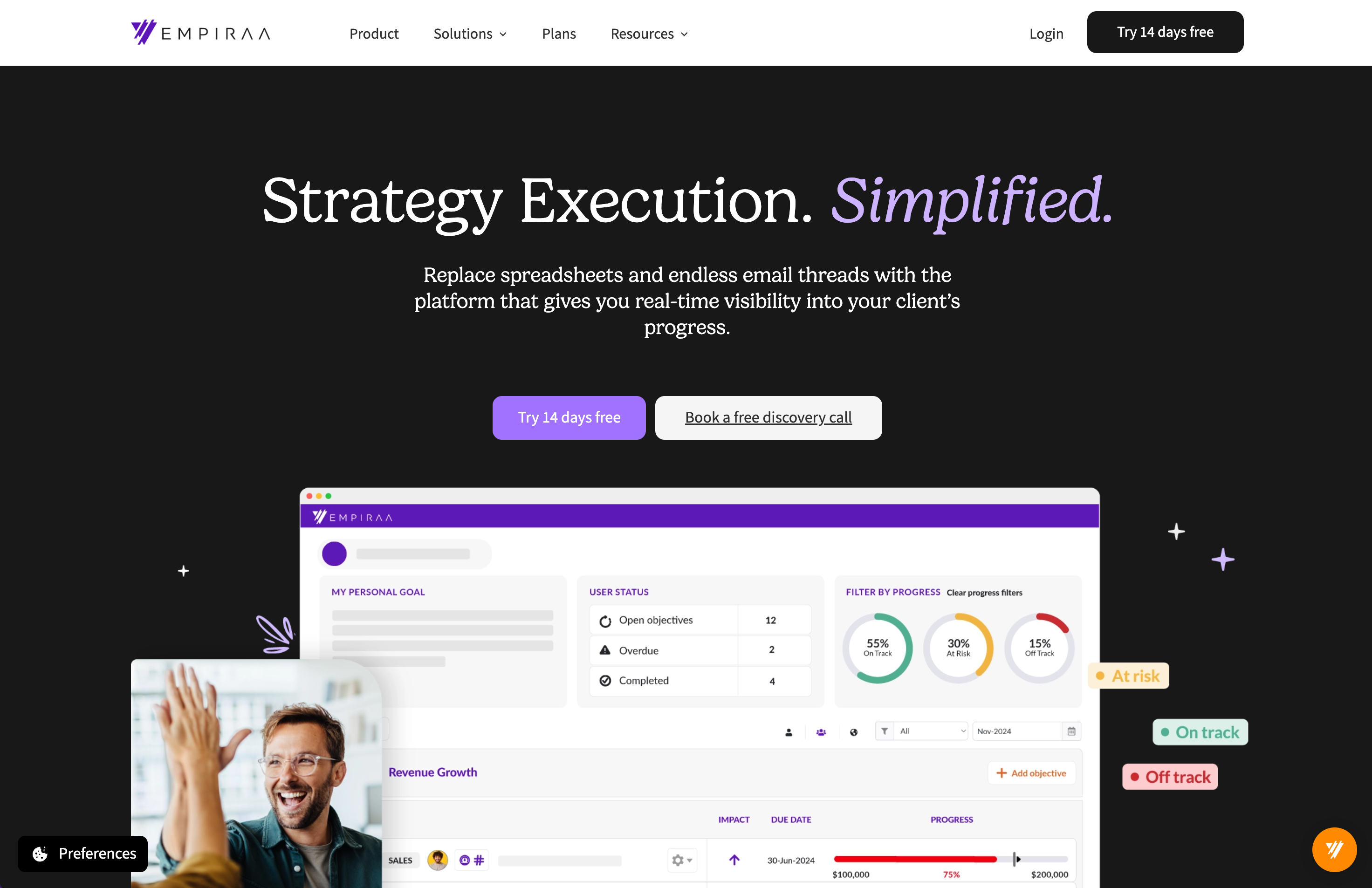 Empiraa Website