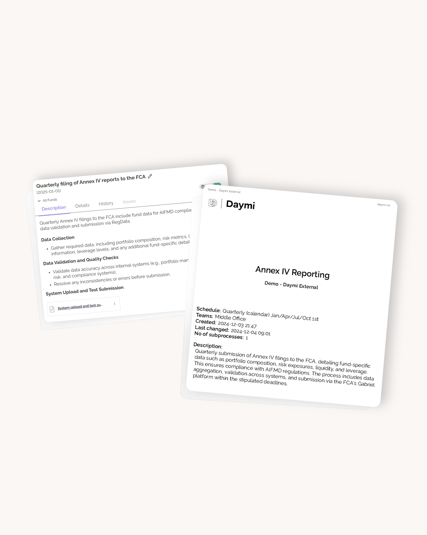 Daymi.co Procedure documentation