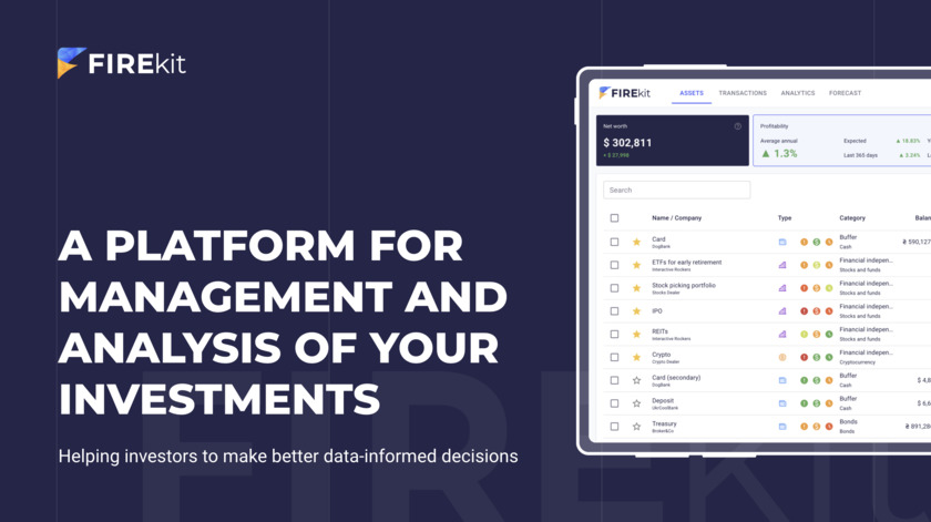 FIREkit.space Landing Page