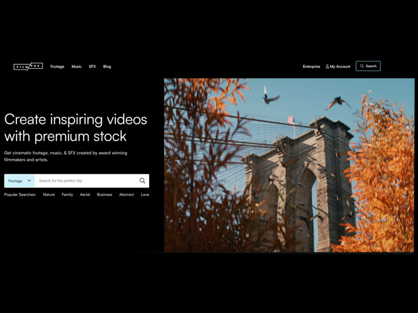 FILMPAC Landing Page